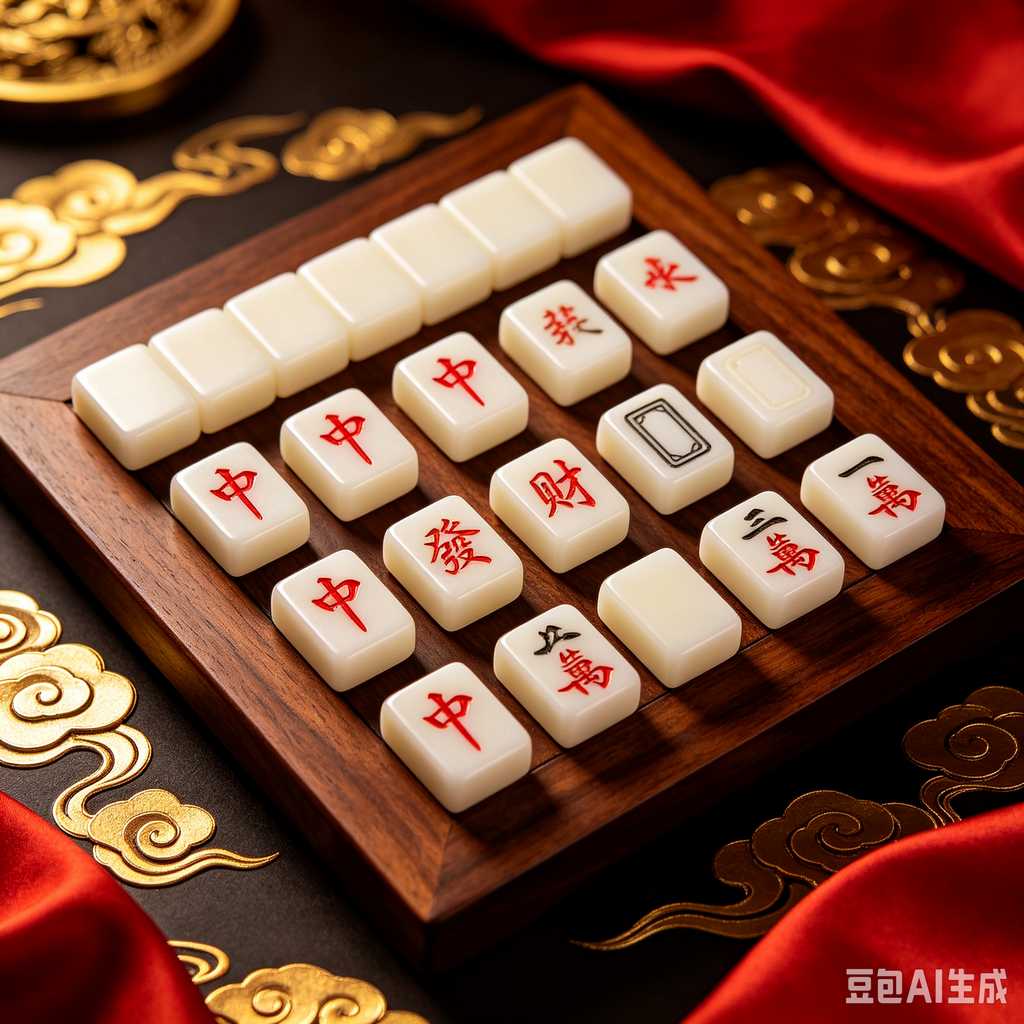 exquisite gift box mahjong tiles