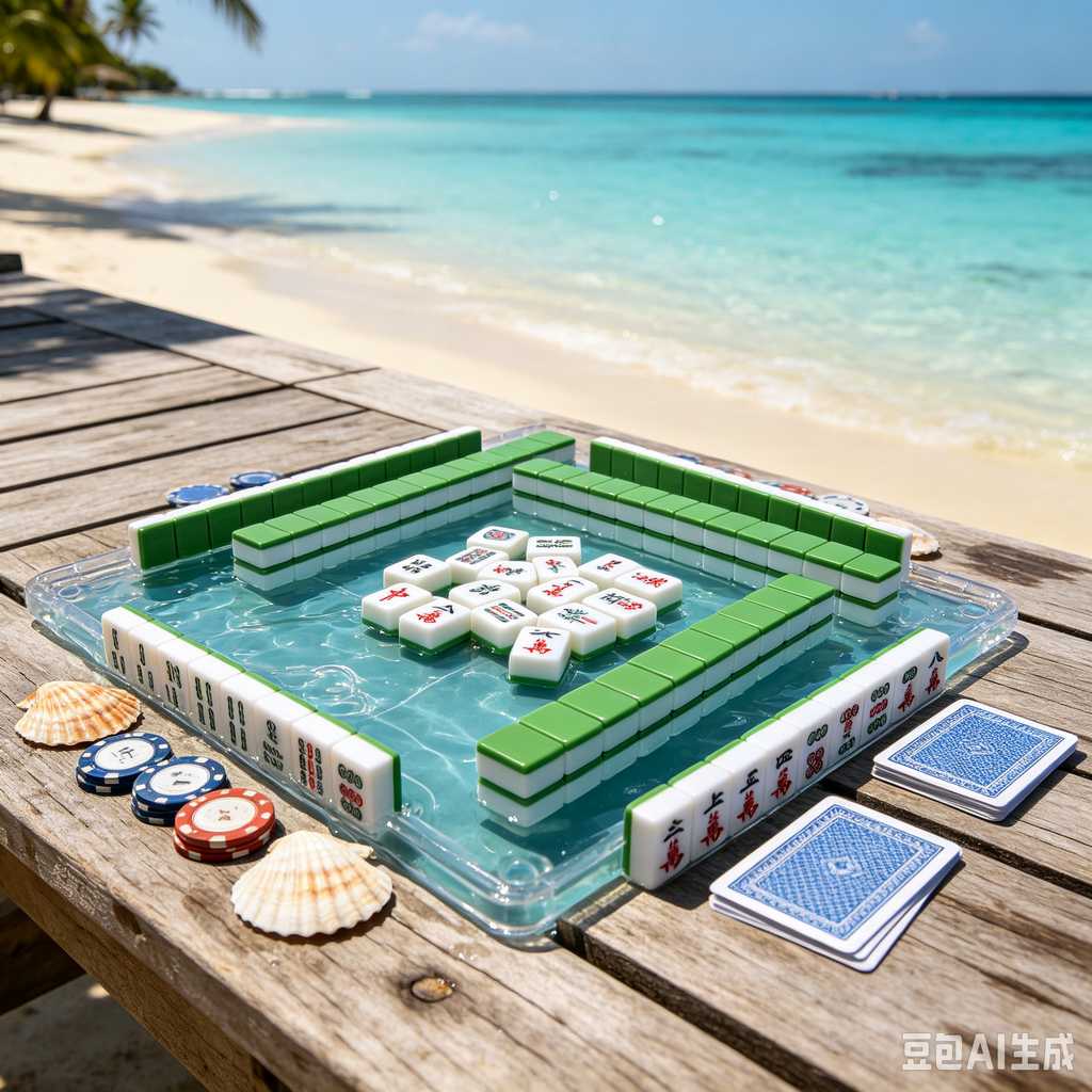 luggage portable mahjong tiles